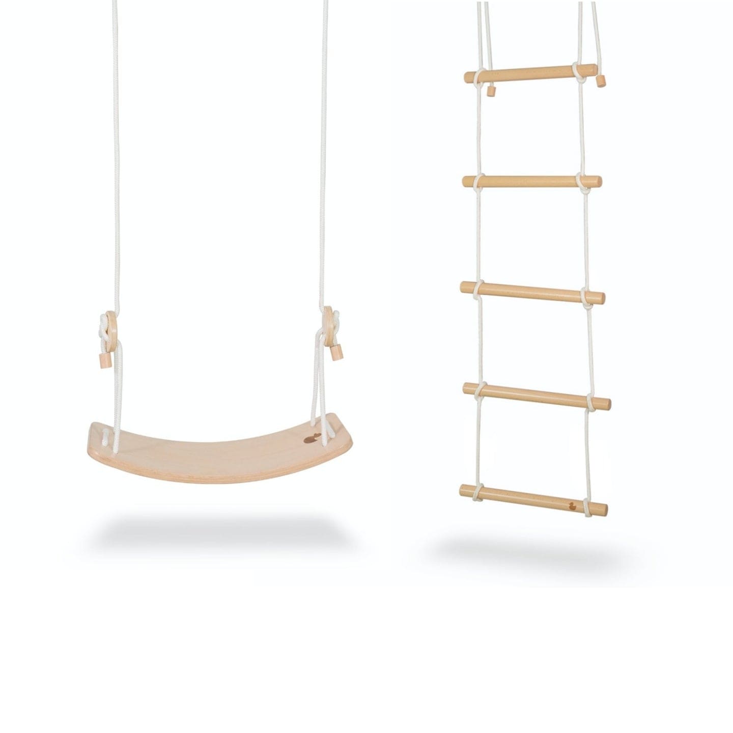 Felix Kids Climbing Ladder & Swing Seat Set - Indoor/Outdoor Playground Equipment for Toddlers - Perfect for Backyard, Playroom, and Park Adventures