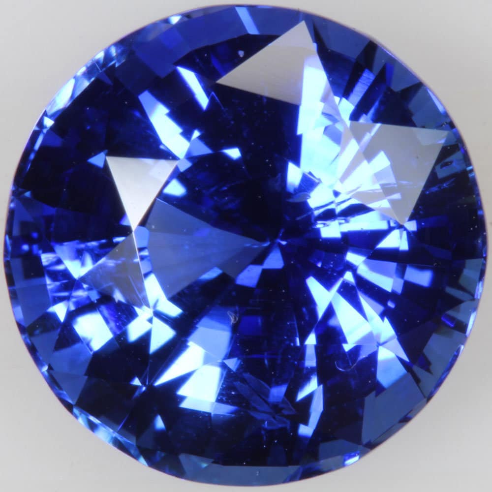 Wholesale Bright Blue Lab Created Sapphire 1.15mm Round Diamond Cut VVS Eye Clean Gemstone - Perfect for Jewelry Making, Engagement Rings & Fine Crafting
