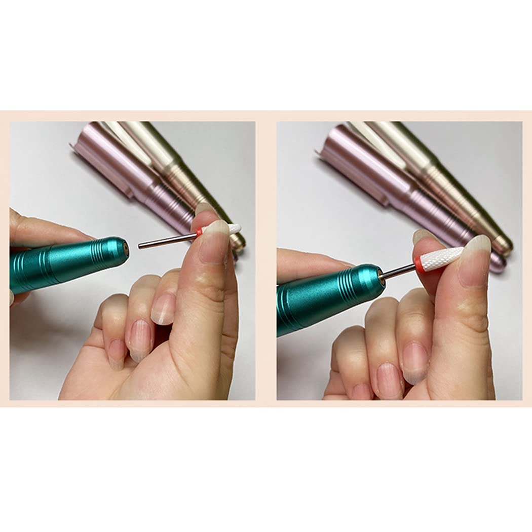 Licogel Electric Nail Drill Machine - Portable, Rotatable & Quiet Manicure Tool for Professional Nail Art - Adjustable Speed for Fingernail & Pedicure - Perfect for Home Salon, Nail Techs & DIY Nail Care