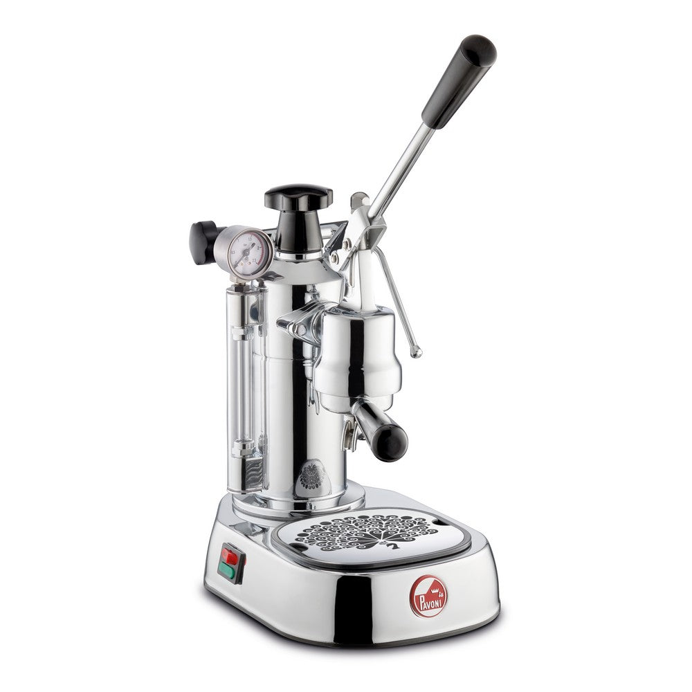 La Pavoni Europiccola Special Edition Espresso Machine with Pressure Gauge - Special Black (Model #EPC 8SB) | Professional Home Barista Coffee Maker for Italian Style Espresso & Cappuccino