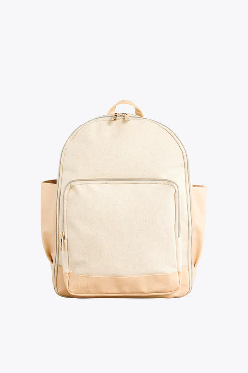 Best Travel Backpack for Men & Women - Lightweight Durable Beige Carry On Backpack - Perfect for Airplane, Hiking, Camping & Daily Commute