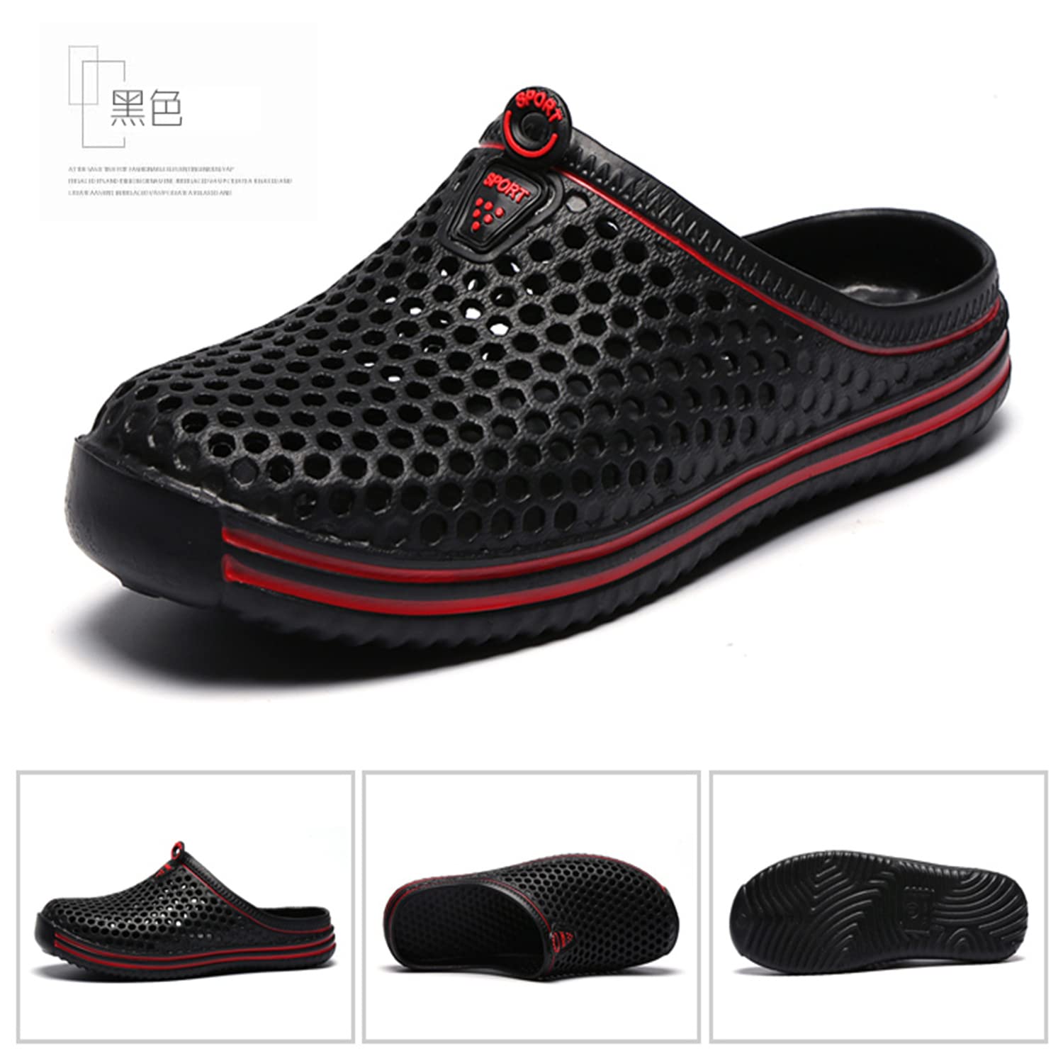 **MDPCX Women's Garden Clogs - Breathable Water Shoes for Beach, Pool, Bathing & Walking - Comfortable Slip-On Slippers for Home, Travel & Outdoor Use**