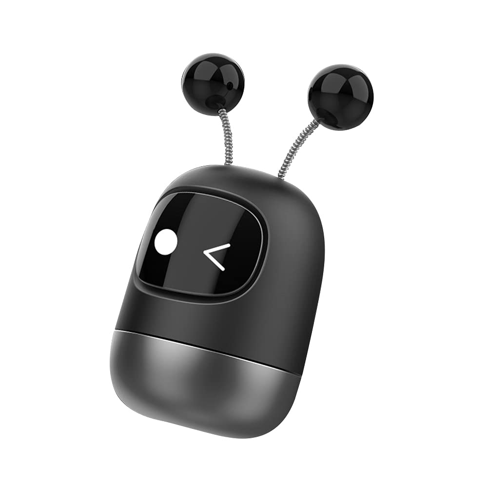 Robot Car Aromatherapy Diffuser - Creative Vent Clip Air Freshener with Slender Antenna for Car Interior Decor | Perfect for Home, Office & Car Use