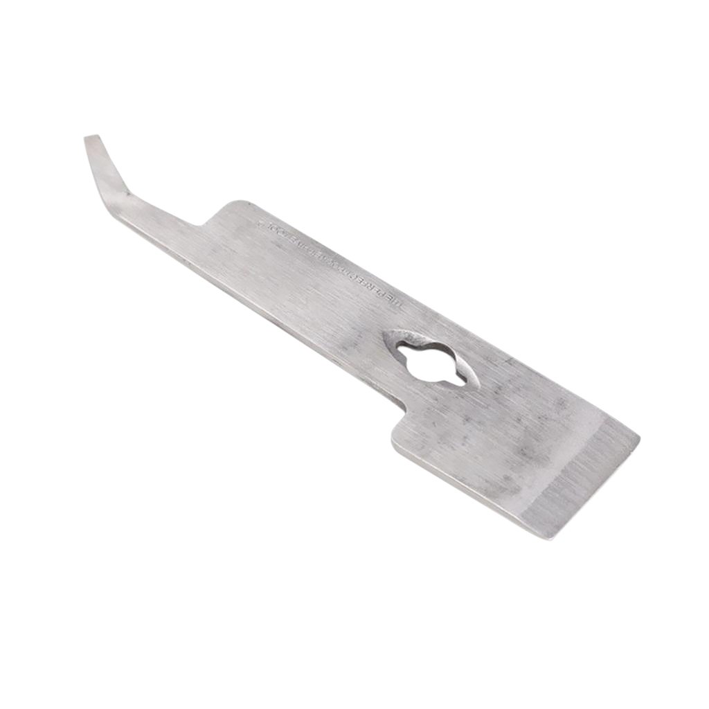 Baoblaze Stainless Steel J Scraper Multi-Tool - Frame Lever Lifter, Paint & Adhesive Remover, DIY & Construction Tool for Home Renovation, Auto Repair, and Craft Projects