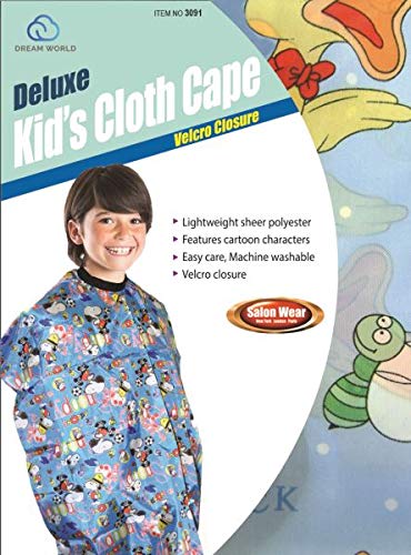 Kids Hair Cutting Cape - Dream Salon Wear for Children (Pack of 1) - Perfect for Home Haircuts & Salon Styling