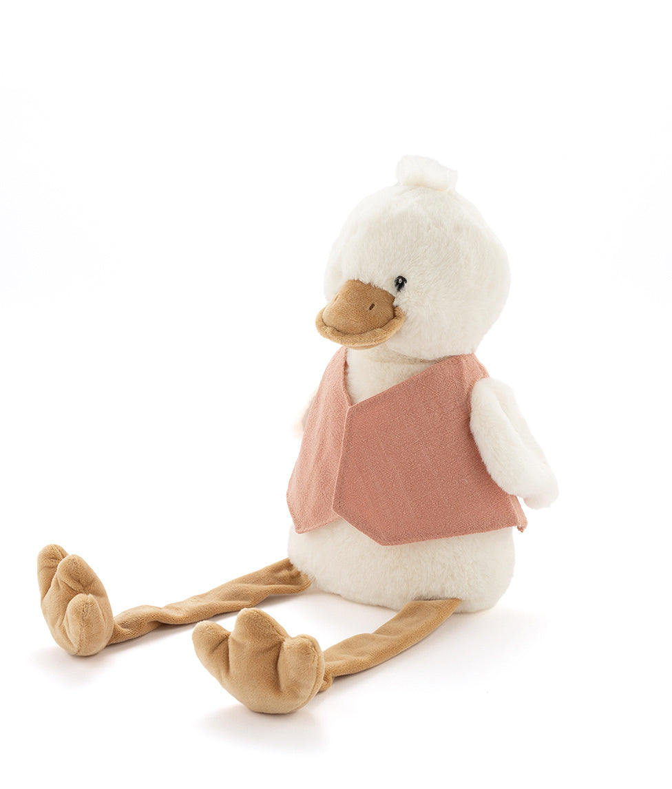 Big Bill the Duck Pink Plush Toy - Soft & Cuddly Stuffed Animal for Kids, Perfect for Gifts, Nursery Decor & Playtime Fun