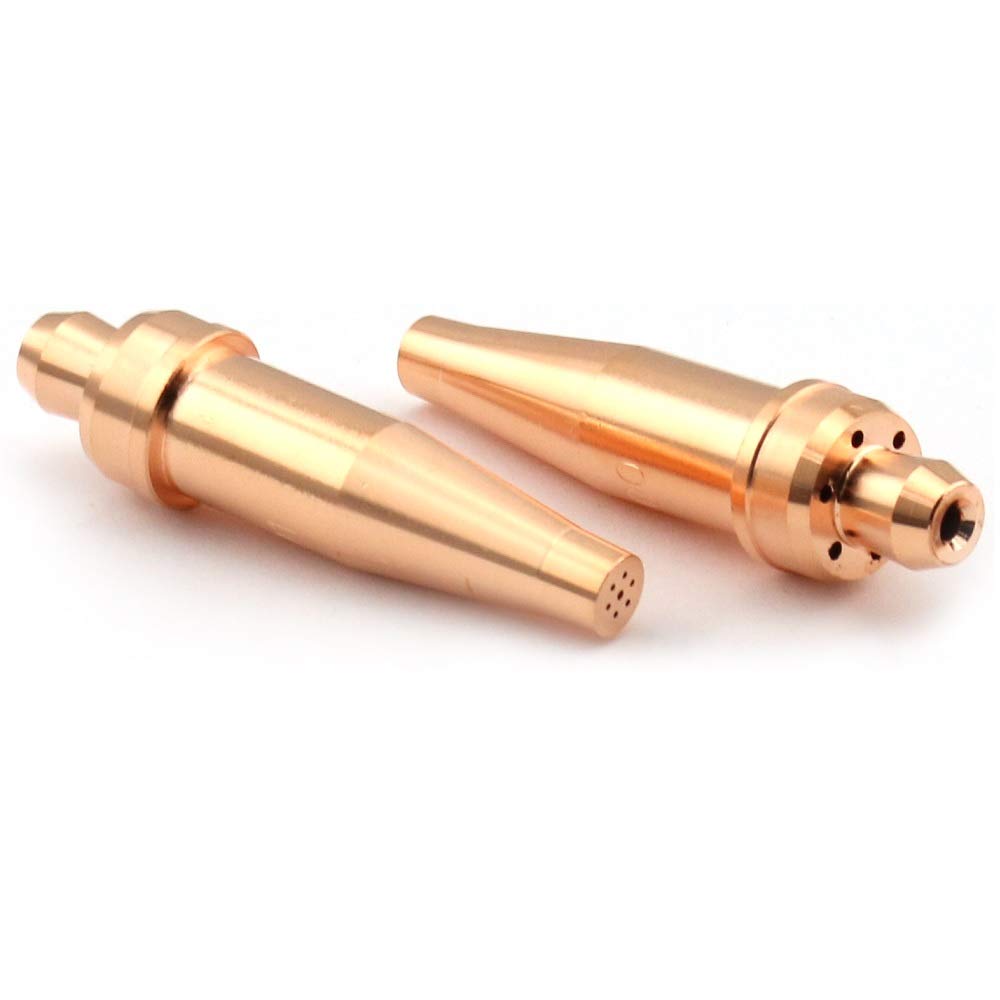 WeldingCity Acetylene One Piece General Purpose Cutting Tip 3-101#1 Size 1 for Victor Torch | Pack of 1 | Ideal for Metal Cutting, Fabrication & Repair Work