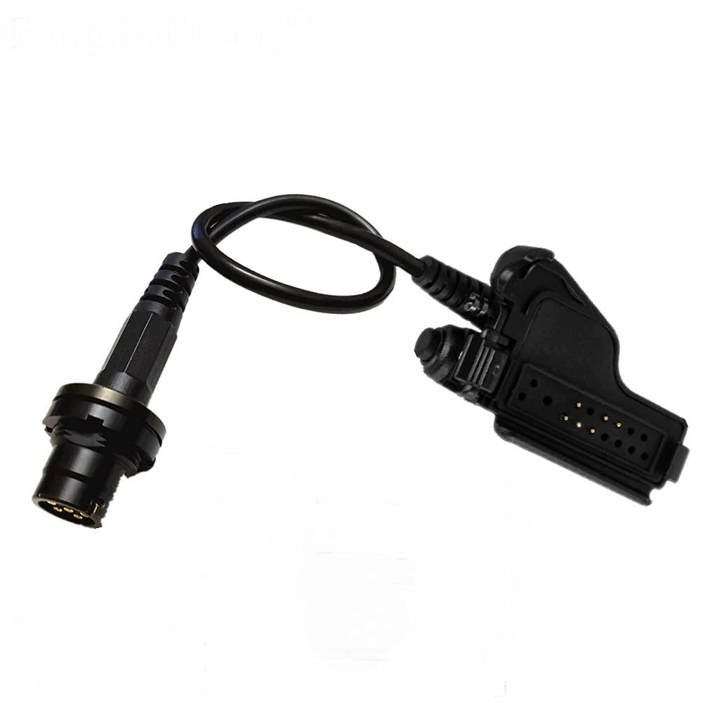 6-Pin PTT Cable for Motorola Jedi & XTS Radios - Secure Communication