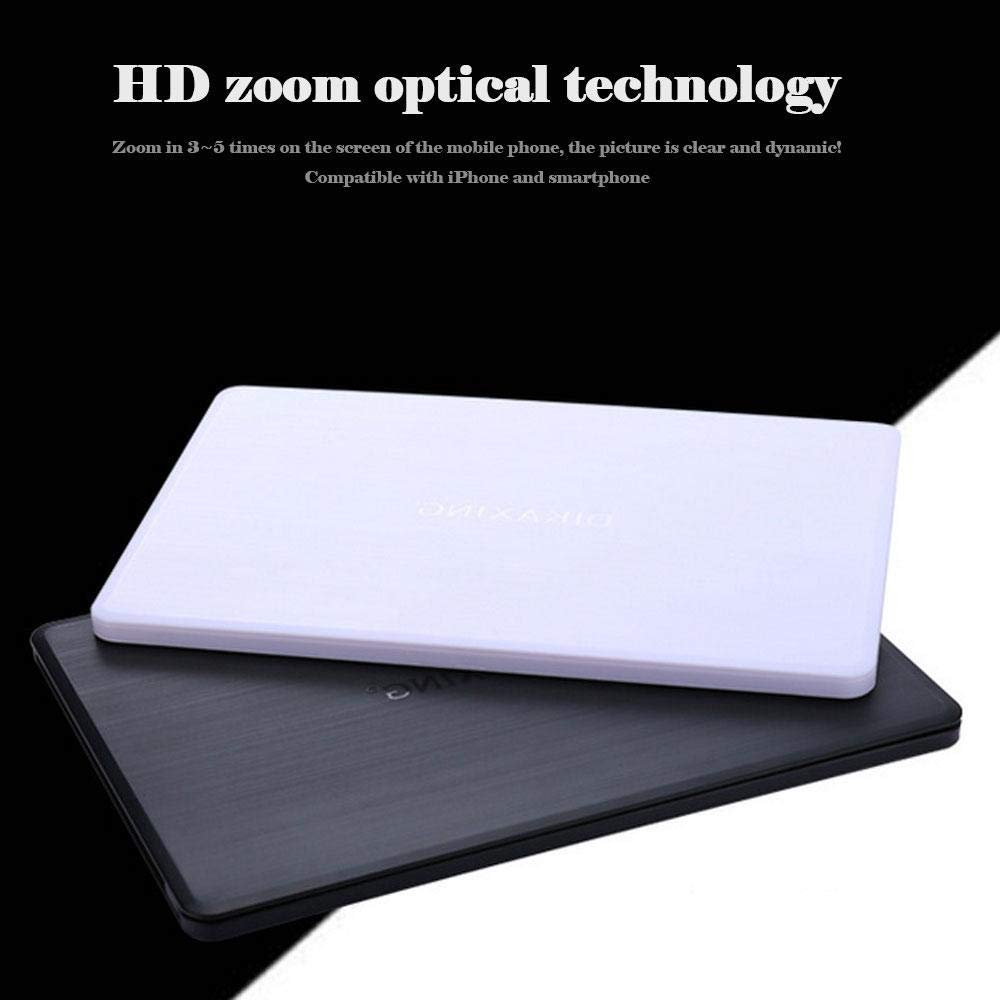 3D HD Phone Screen Magnifier & Projector - Universal Smartphone Movie Video Stand with Enlarged Amplifier & Mobile Bracket Holder | Perfect for Home Theater, Bedside Viewing & Travel Entertainment