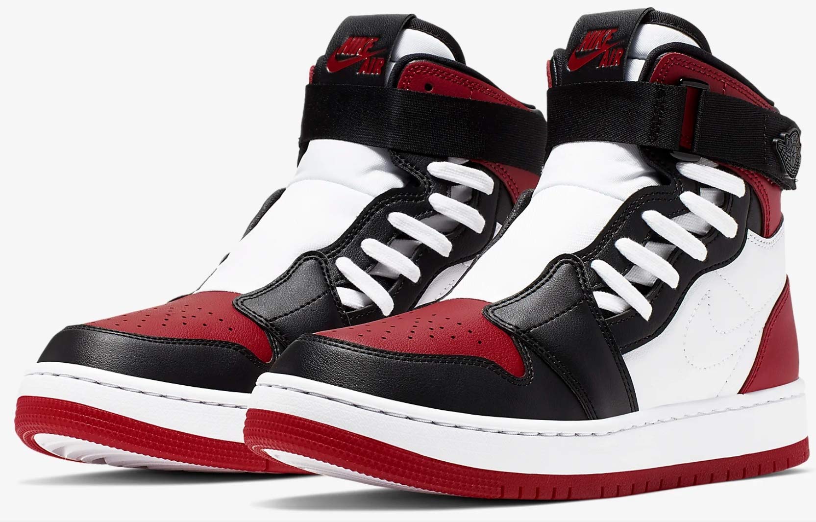 Nike Women's Air Jordan 1 Nova XX Sneakers - White/Gym Red-Black - Size 9 | Basketball Shoes for Women | Perfect for Sports, Gym & Streetwear Fashion