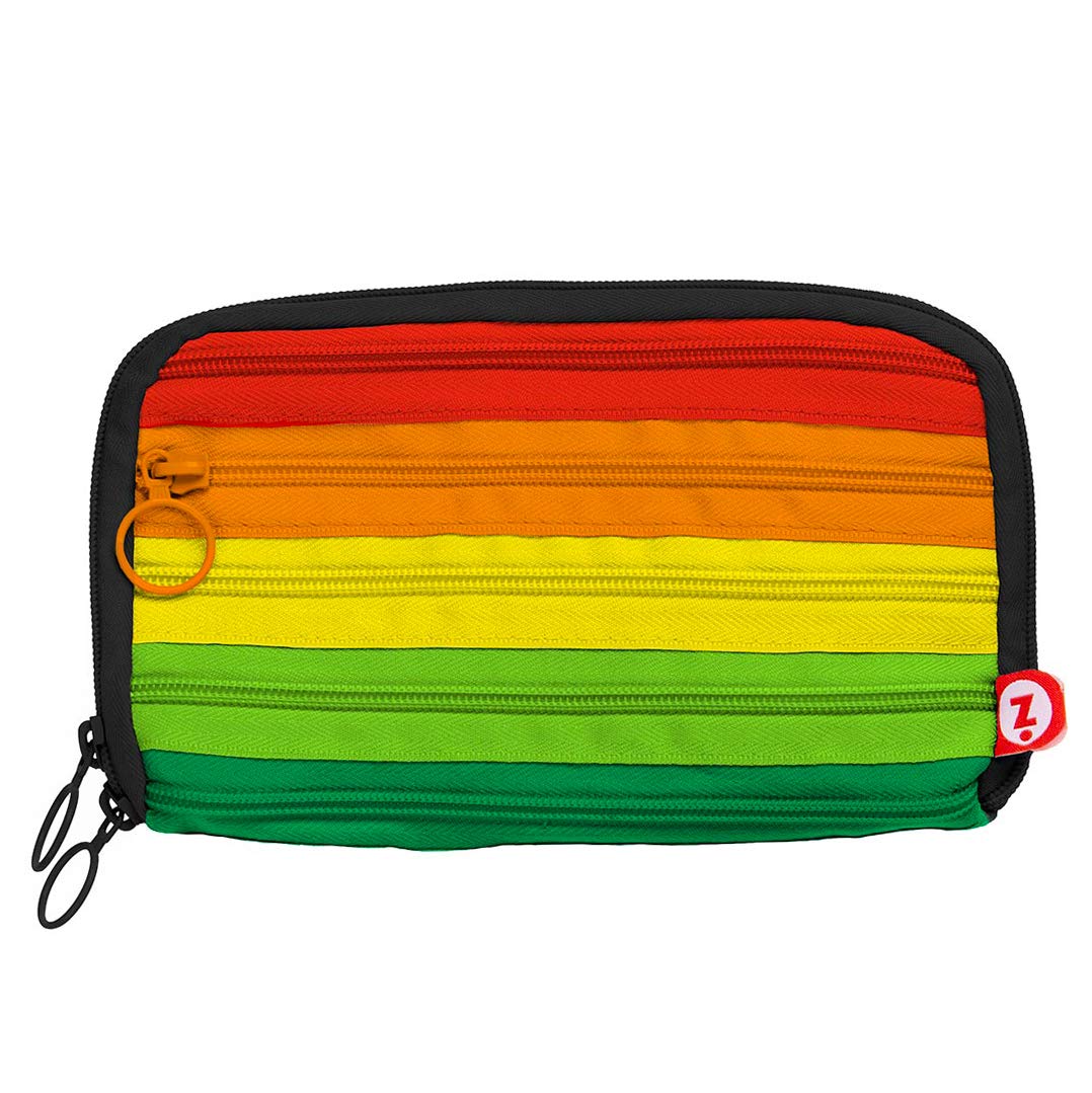 ZIPIT Colorful Pencil Case for Girls - Large Capacity School Supplies Organizer Holds 60 Pens, Washable Zippered Pouch - Perfect for Backpack, Classroom & Art Storage (Assorted Colors)