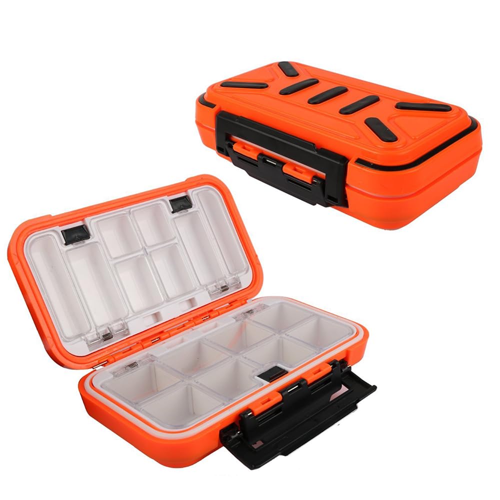 YUKI Fishing Lure Box - Tackle Storage Organizer for Fly & Casting Fishing Gear