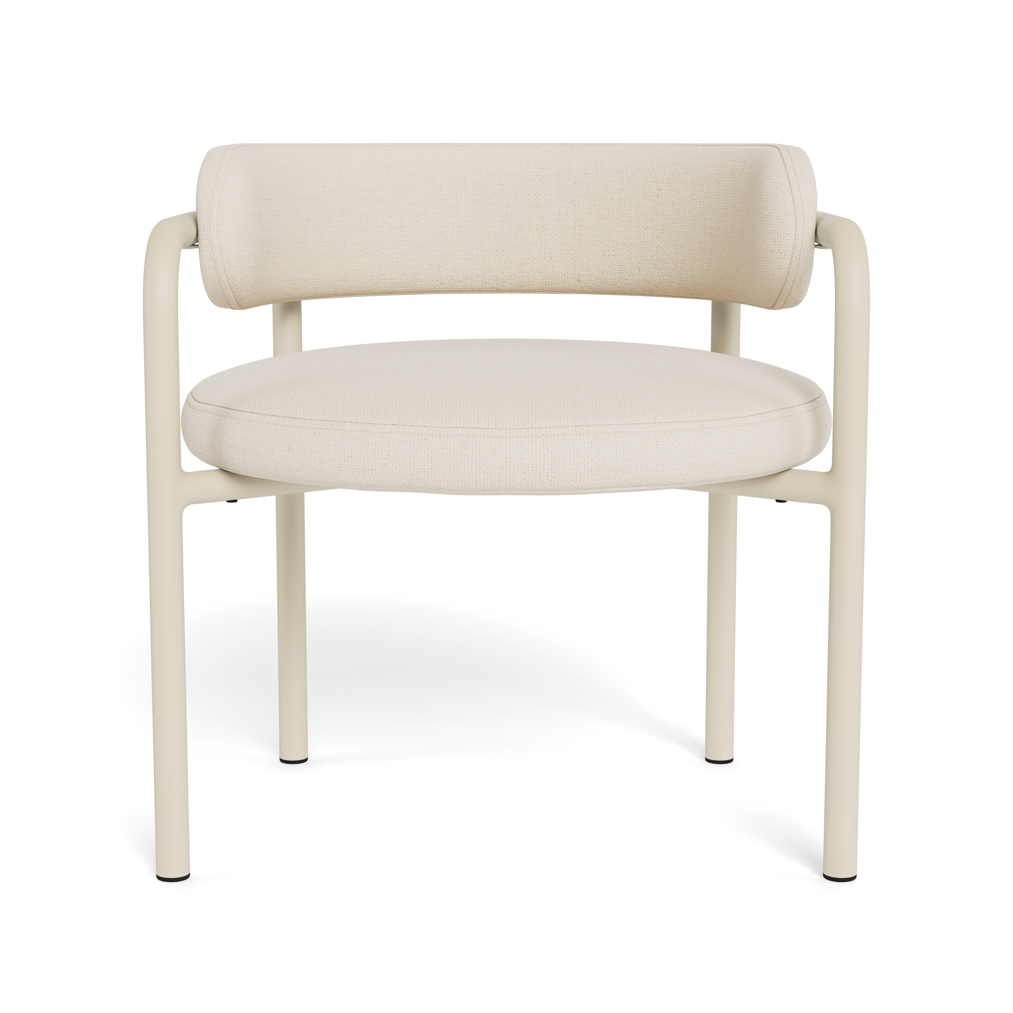 Porto Aluminum Club Chair - Lightweight Outdoor Patio Furniture for Garden, Poolside & Deck - Modern All-Weather Lounge Chair with Cushion (Optional) - Perfect for Relaxing, Sunbathing & Entertaining Guests