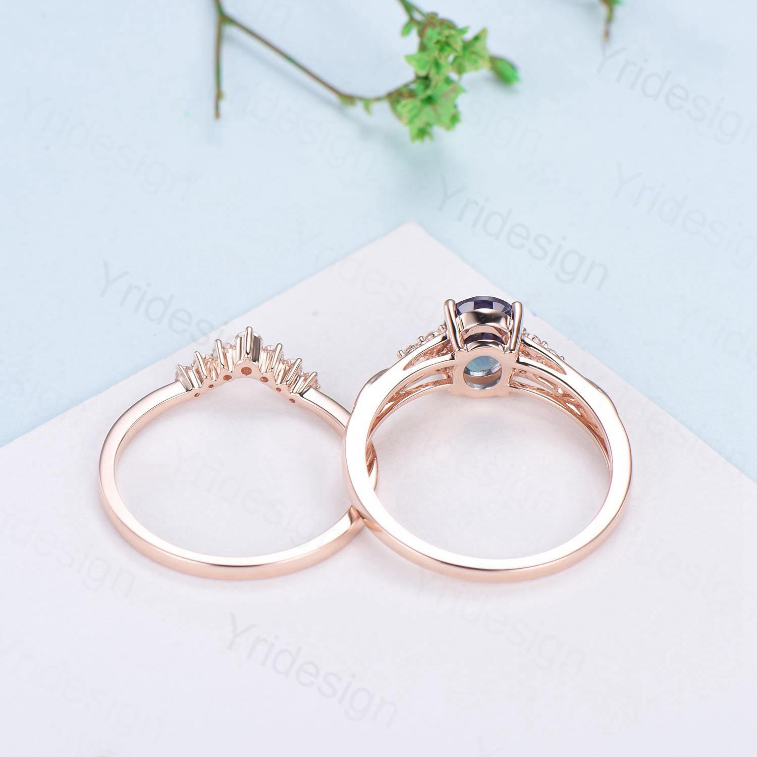 IGI Certified Celtic Knot Oval Cut Lab Grown Diamond Engagement Ring Set - Unique Handmade Wedding & Anniversary Gift for Women - Perfect for Proposals, Bridal Jewelry & Romantic Occasions