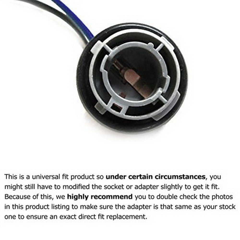 1156 7506 LED Turn Signal Hyper Flash Fix Error Free Wiring Adapters - Compatible with LED Bulbs, Eliminates Fast Blinking - Perfect for Car, Truck, Motorcycle Turn Signal Upgrades
