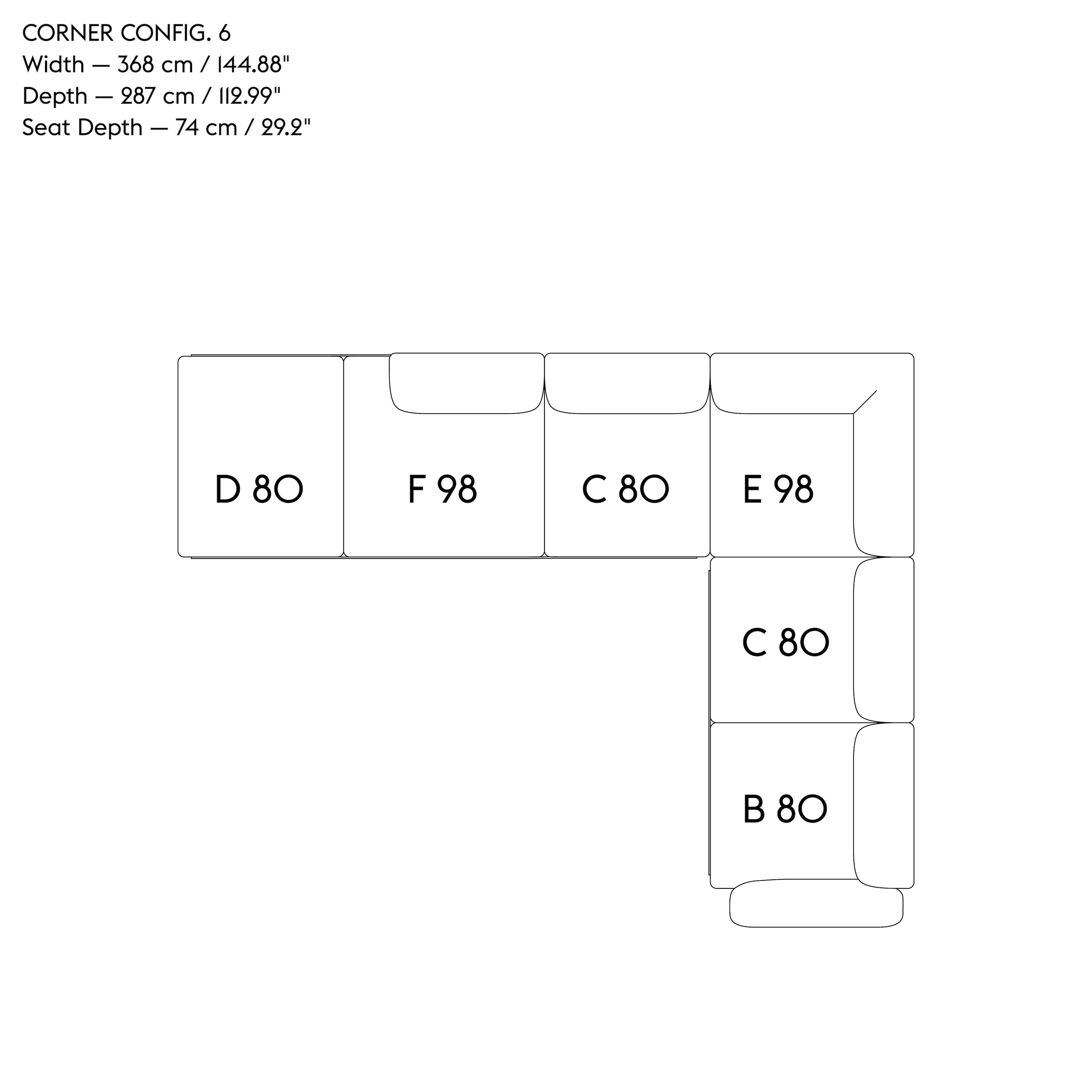 Modern L-Shaped Corner Sectional Sofa with Reversible Chaise - Perfect for Small Spaces, Living Room, and Apartment Decor