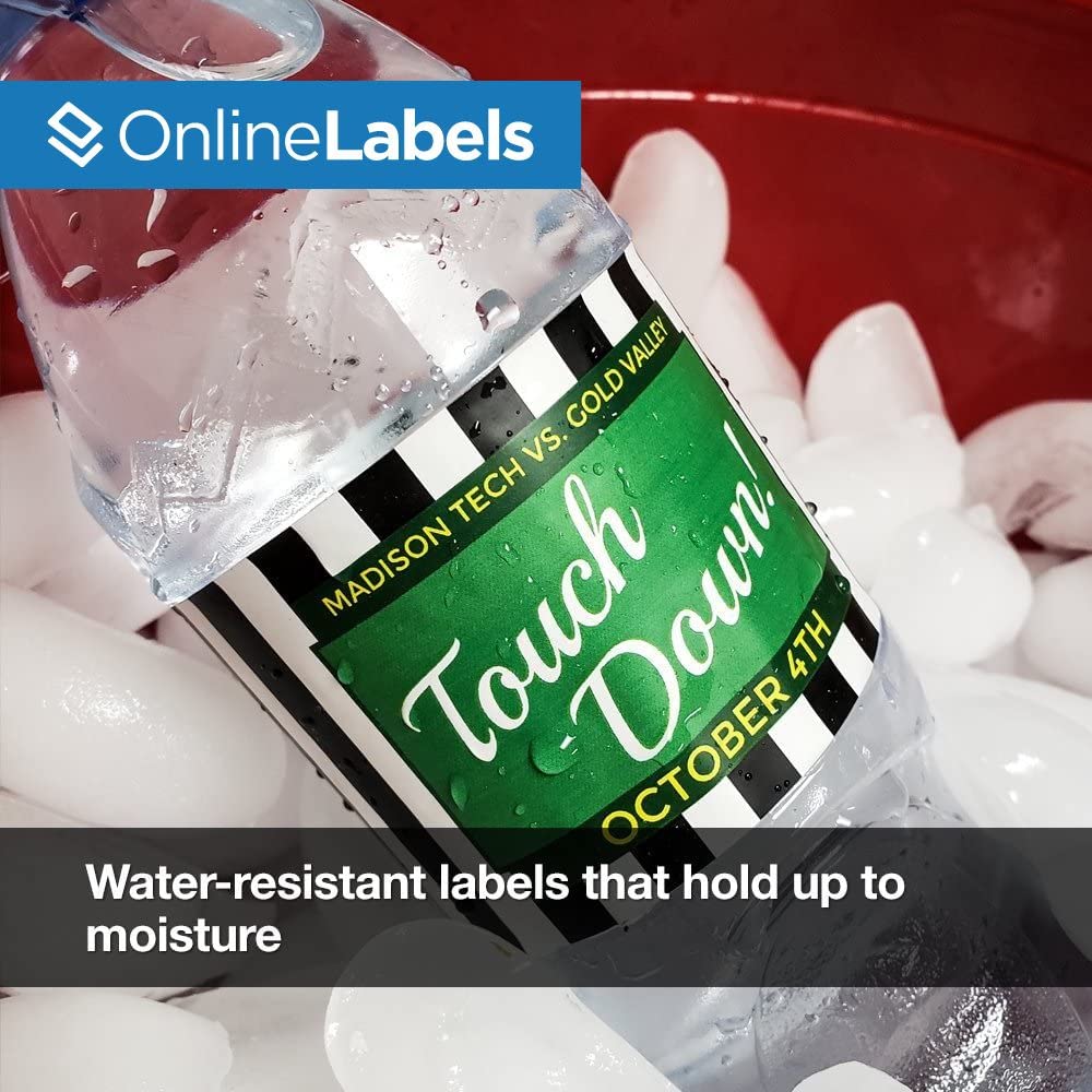 Premium Waterproof Bottle Labels 8