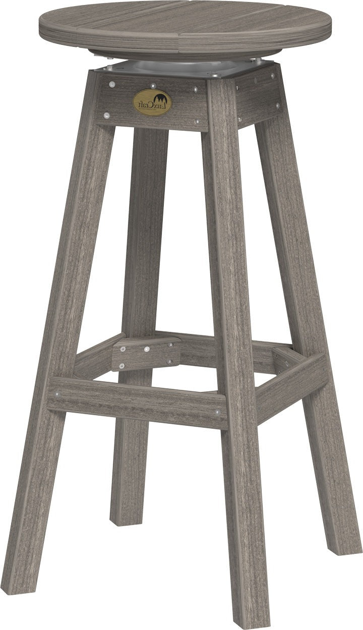 LuxCraft 360° Swivel Bar Stool with Adjustable Height - Modern Kitchen Island & Home Bar Counter Stool for Dining & Entertaining