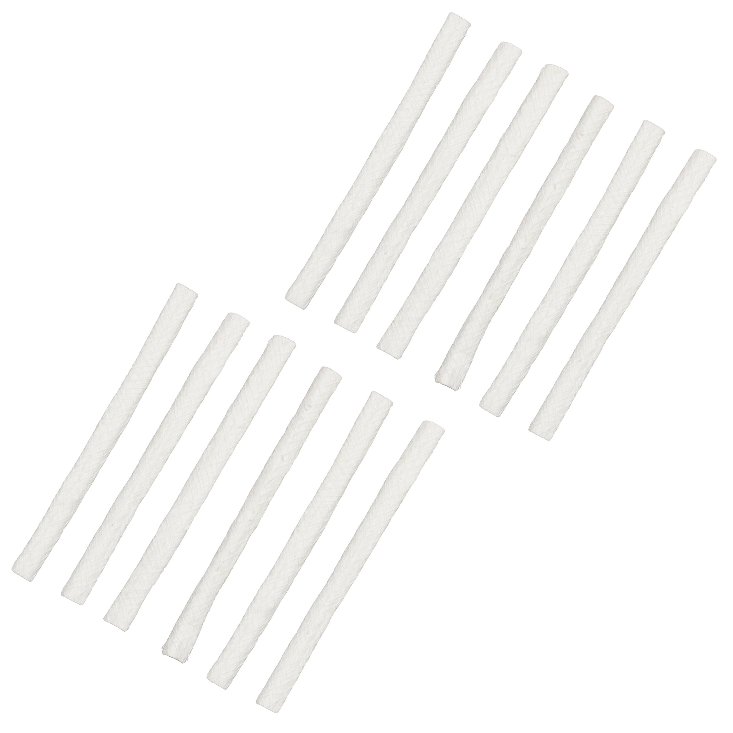 Sunnydaze 12-Pack Fiberglass Replacement Wicks for Tiki Torches & Outdoor Lamps - Long-Lasting Burn, Weather-Resistant - Perfect for Patio, Garden, Backyard, Poolside & Camping Decor