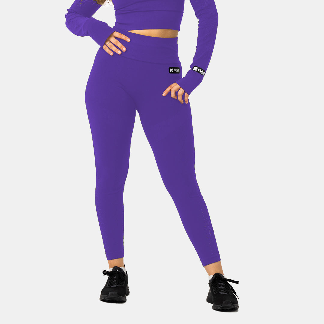 MTV Women's High Waist Yoga Leggings - Breathable Workout Pants for Running, Gym & Lounge - Plus Size Activewear for Women