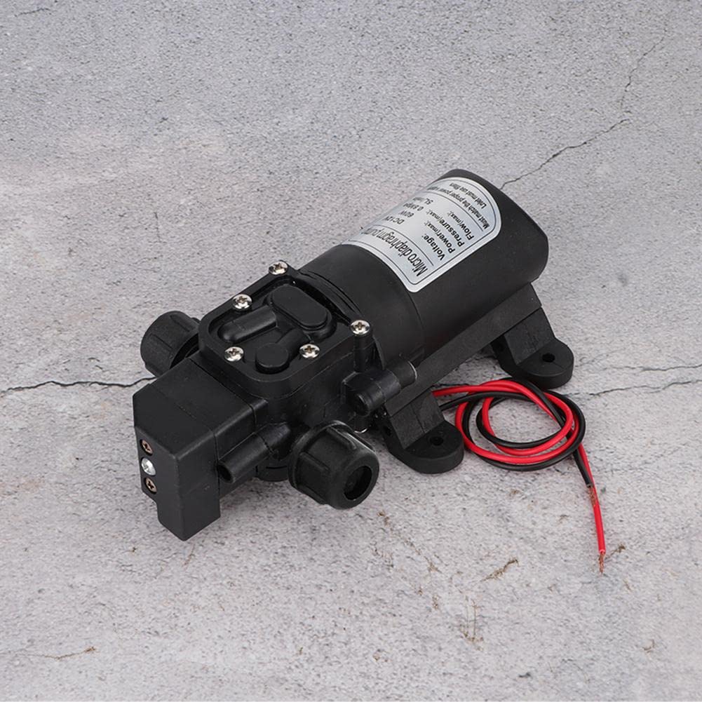 High Pressure Water Pump 12V DC 116PSI - MAGT Self-Priming Water Pump for Caravan, Boat, Camping with Built-in Pressure Switch | RV, Marine & Outdoor Water Supply Solution