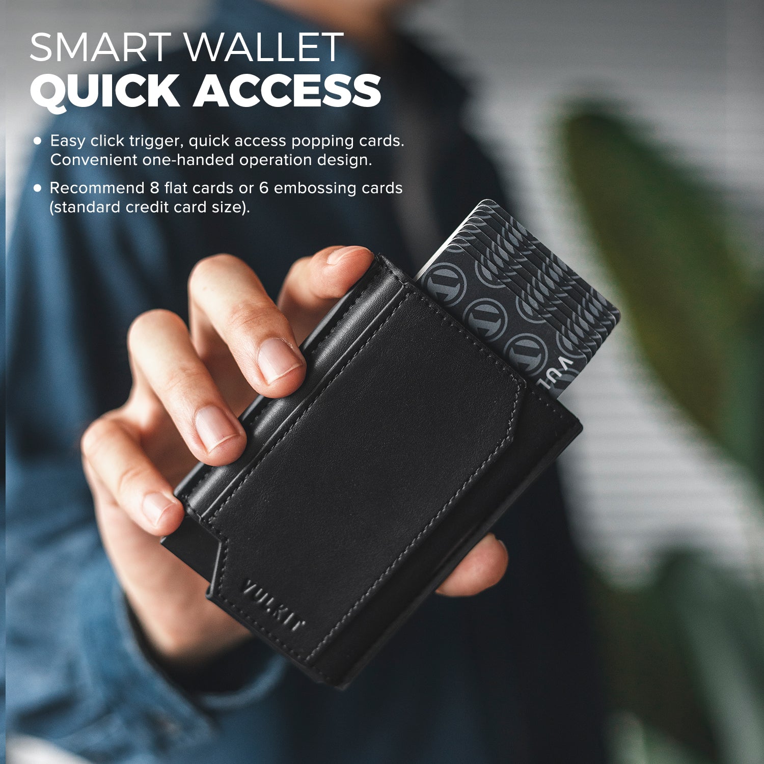 VC404 RFID Blocking Removable AirTag Wallet with Money Band & Secure Holder - Perfect for Travel, Daily Use & Anti-Theft Protection