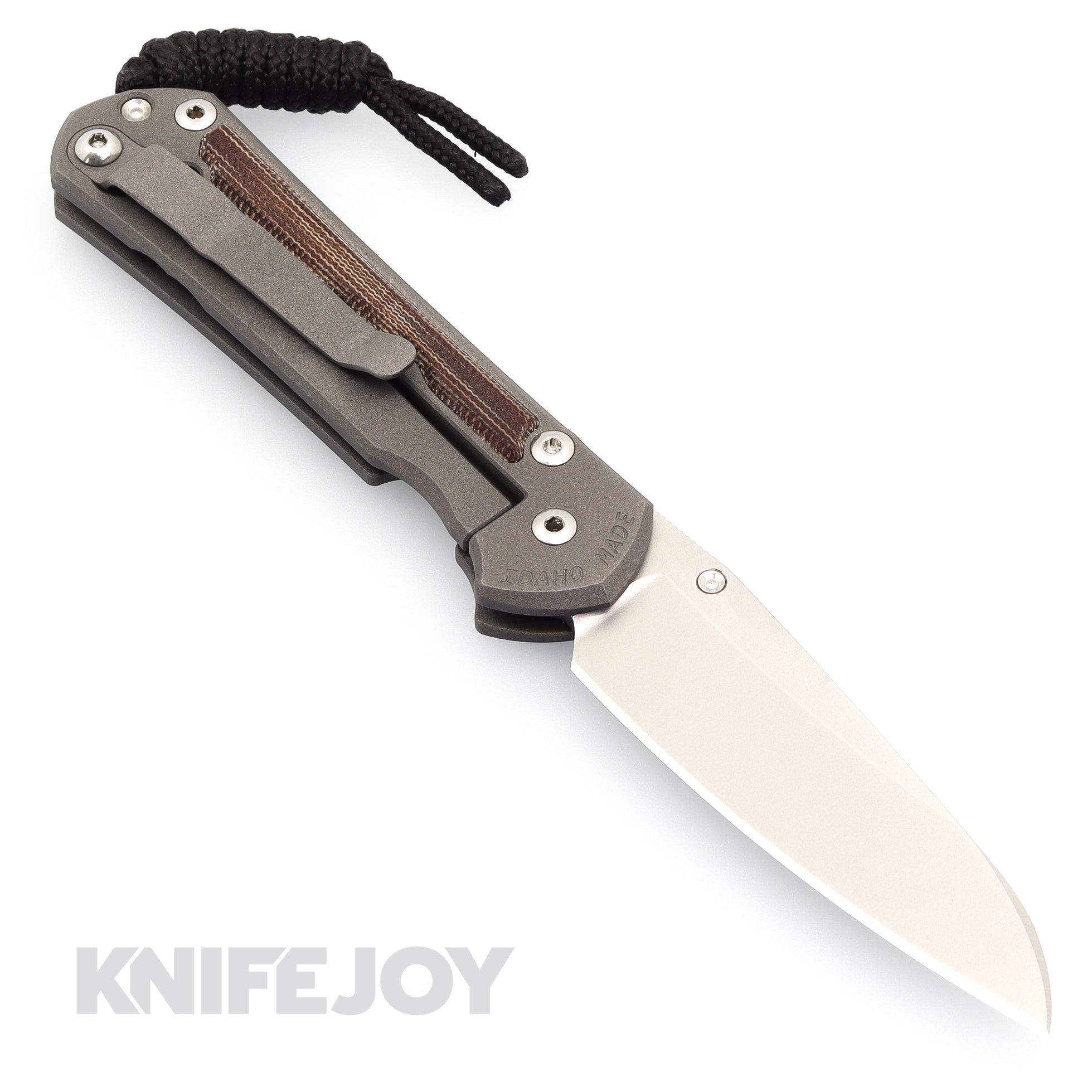 Chris Reeve Knives Small Sebenza 31 - Magnacut Steel Insingo Blade with Natural Canvas Micarta Inlay Handles | Premium EDC Folding Knife for Outdoor, Camping & Everyday Carry