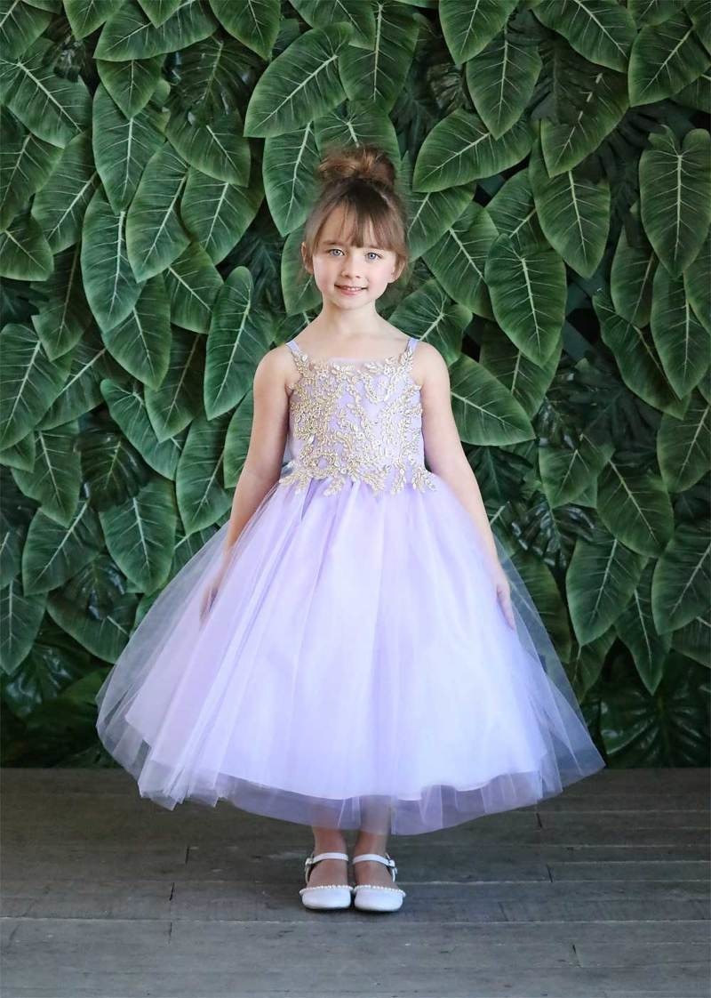 Elegant Flower Girl Dress for Weddings & Special Occasions - Style D778 | Perfect for Bridal Showers, Birthday Parties & Formal Events