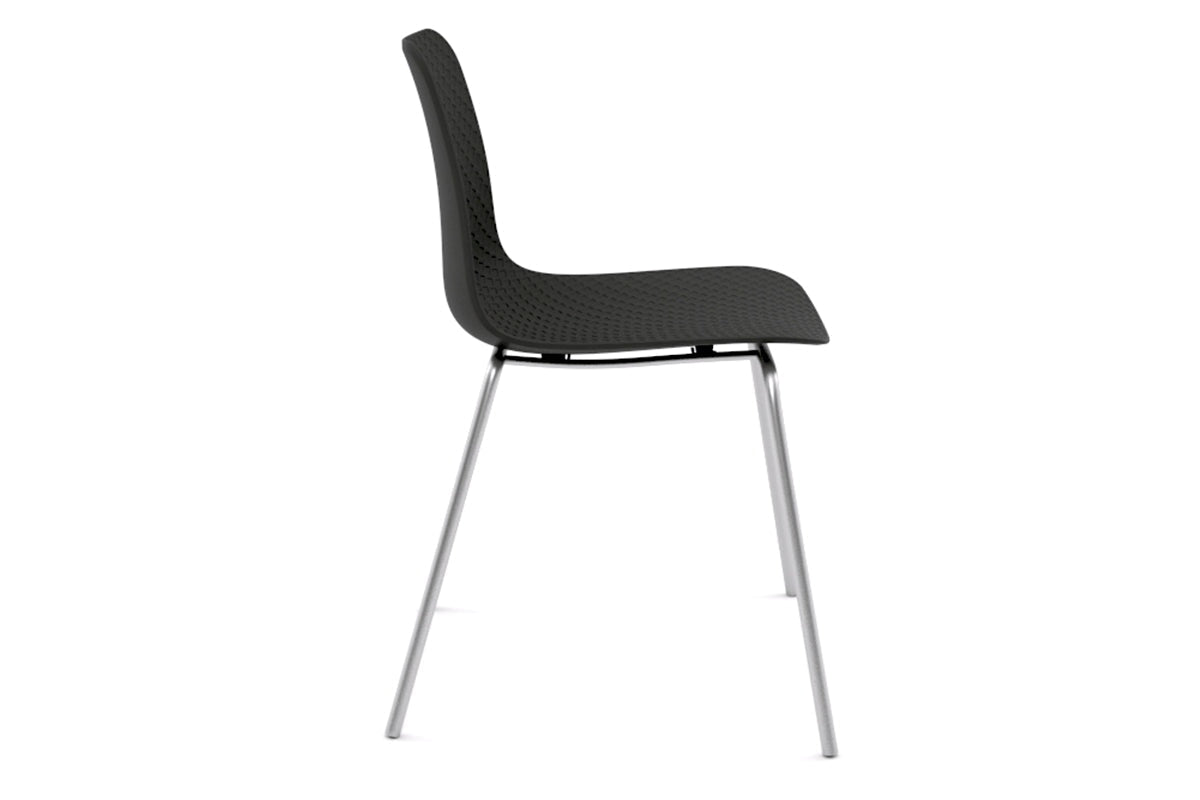 Dune Cafe Chair with 4-Leg Base - Stylish and Durable Bistro Chair for Restaurants, Cafes, and Home Decor
