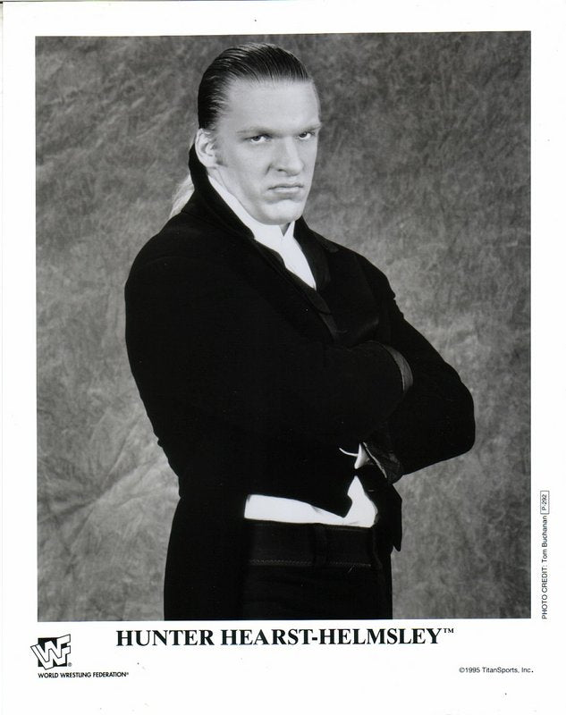1995 Hunter Hearst Helmsley P292 Debut Promo Wrestling Collectible - Perfect for WWE Memorabilia Displays & Wrestling Fan Collections