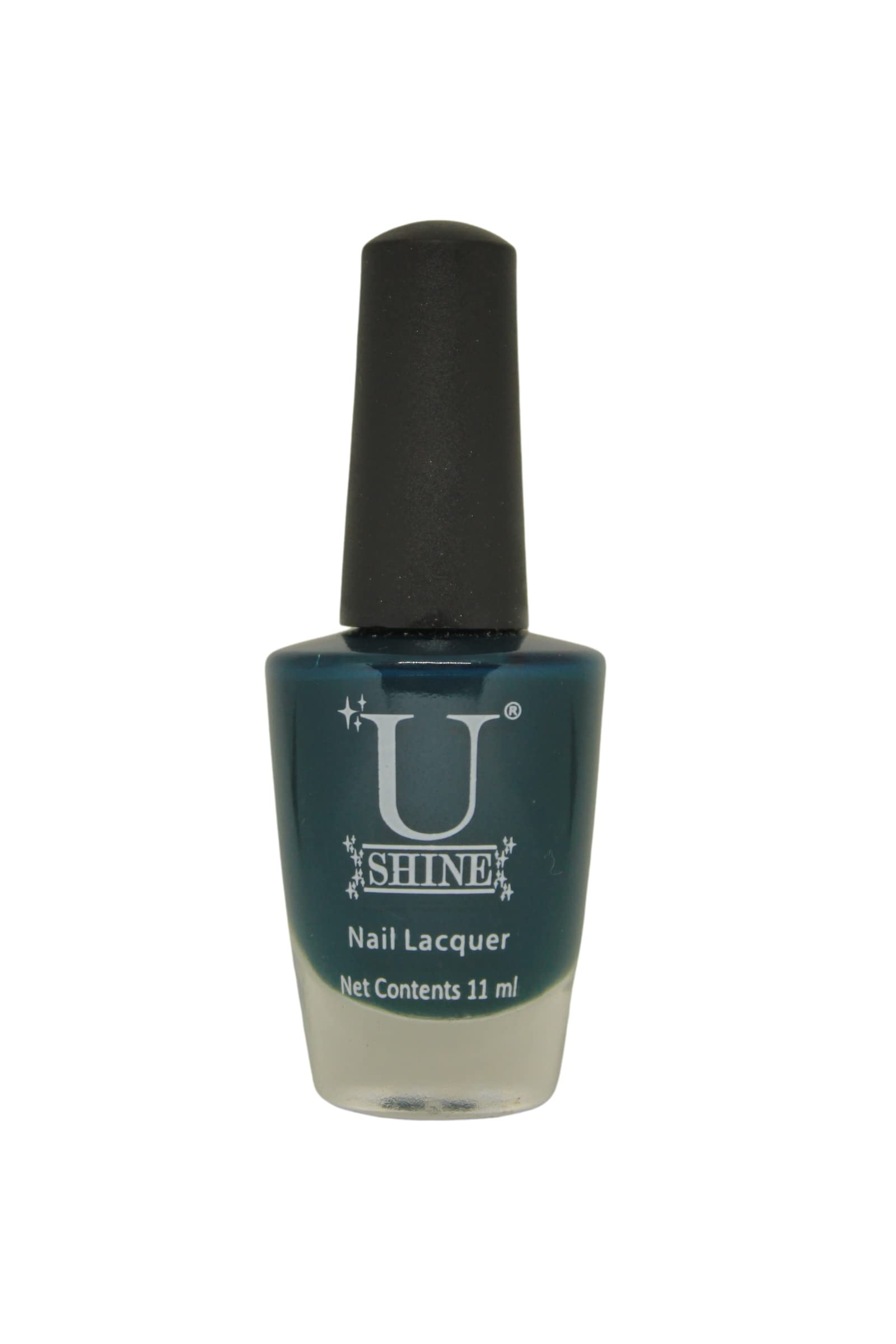 U Shine Just About U Nail Lacquer Polish - Sea Green Glossy Rainbow Nail Paint (11ml) | Paraben-Free, Vegan, Long-Lasting Formula | No Yellowing, Chipping or Cracking | Safe & Non-Toxic | Perfect for Everyday Wear, Parties & Special Occasions