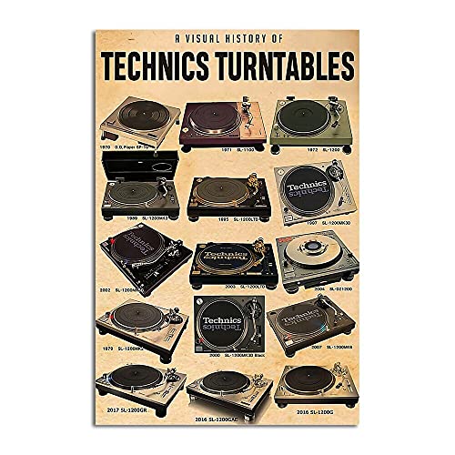A Visual History Of Technics Turntables