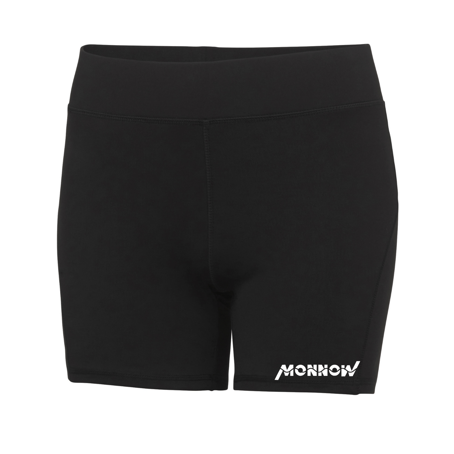Monnow Team Girls' Athletic Shorts - High Waist Running Shorts for Women & Teen Girls - Perfect for Gym, Yoga, and Sports Activities