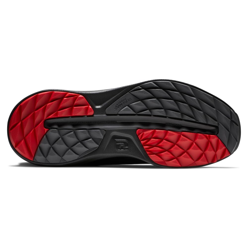 FootJoy Men's Flex XP Golf Shoes - Lightweight & Waterproof Spiked Golf Shoes for Men - Perfect for Walking the Course & All-Weather Play