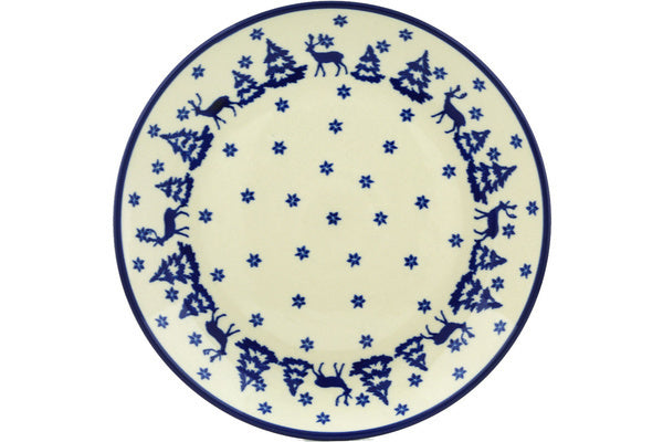 10-Piece Winter Deer Design Dinner Plate Set - Elegant Tableware for Holiday Parties, Family Gatherings & Special Occasions