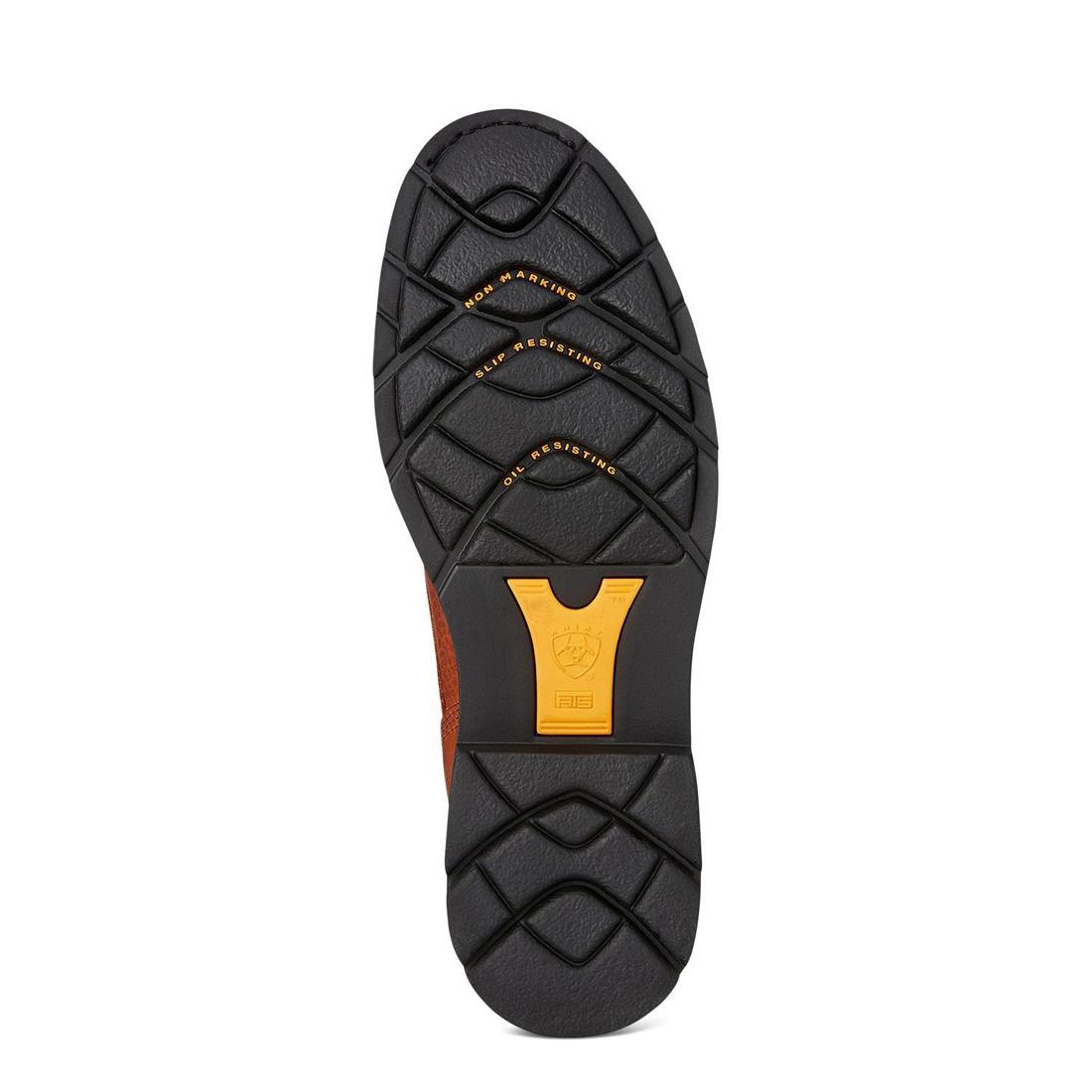 Cascade 8 Inch Soft Toe Work Boots for Men - Waterproof & Comfortable Safety Shoes - Perfect for Construction, Hiking, and Outdoor Work