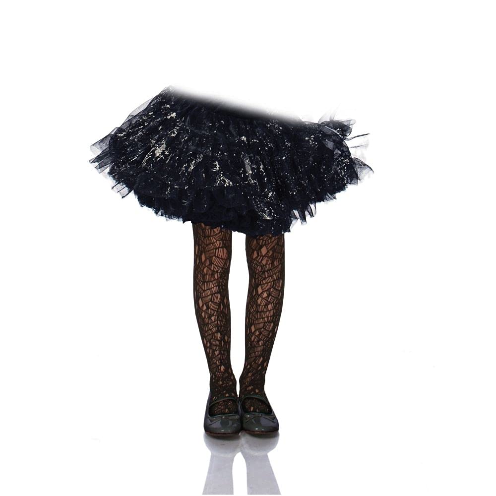 Red Ripped Tights for Kids - Trendy Distressed Stockings for Girls - Perfect for Dance, Halloween Costumes & Fashion Outfits