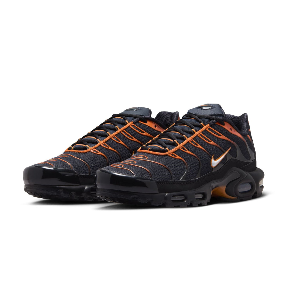 Nike Air Max Plus 'Dark Obsidian Orange' Running Shoes for Men - Comfortable Cushioned Sneakers for Jogging, Gym Workouts & Casual Wear