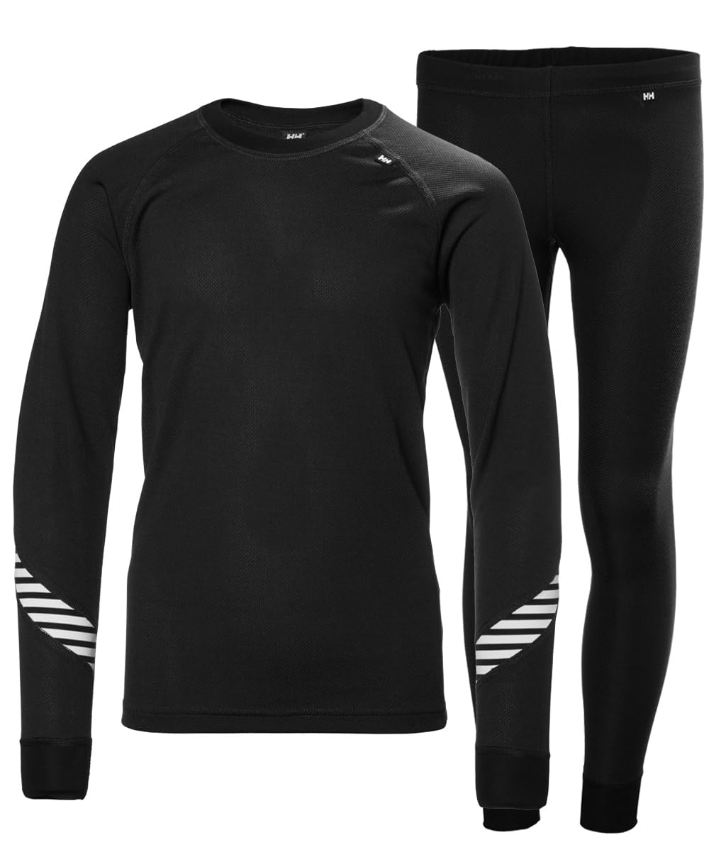 Helly Hansen Kids & Junior Dry Set Baselayer - Thermal Underwear for Cold Weather - Perfect for Skiing, Snowboarding & Winter Sports