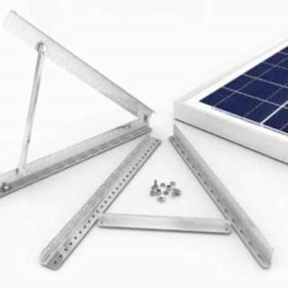 100W Solar Panel Stand with Mounting Brackets - Portable Solar Panel Kit for RV, Boat, Camping & Off-Grid Power