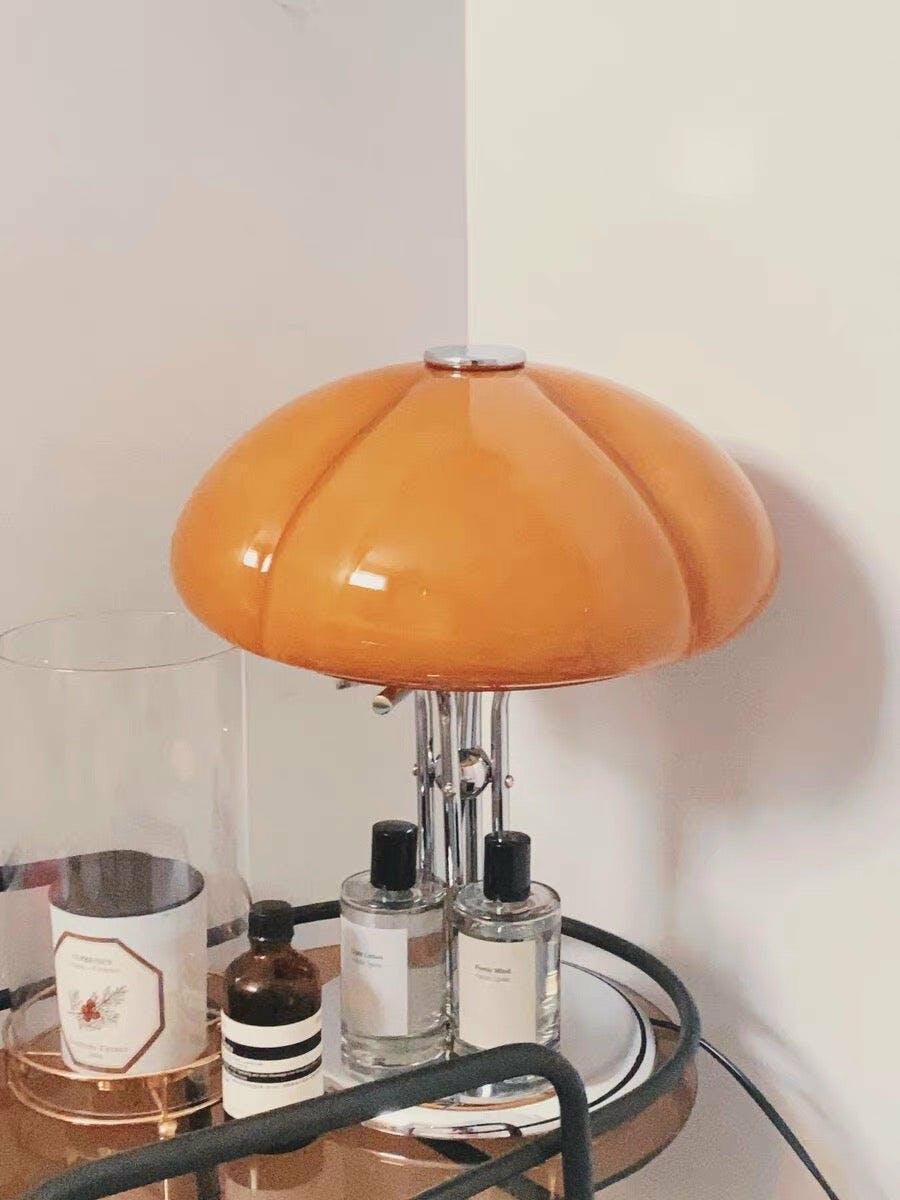 Modern Mushroom Bauhaus Table Lamp - Minimalist Nordic Style Bedside Lighting for Living Room, Bedroom & Office Decor