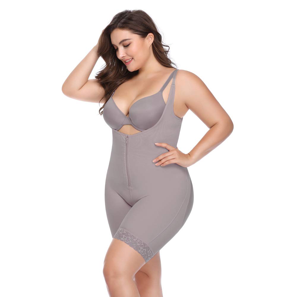 COSWE Women's High Waist Tummy Control Thong Panties - Body Shaper Shapewear for Waist Cincher & Butt Lifting - Seamless Underwear for Everyday Wear, Workout & Special Occasions