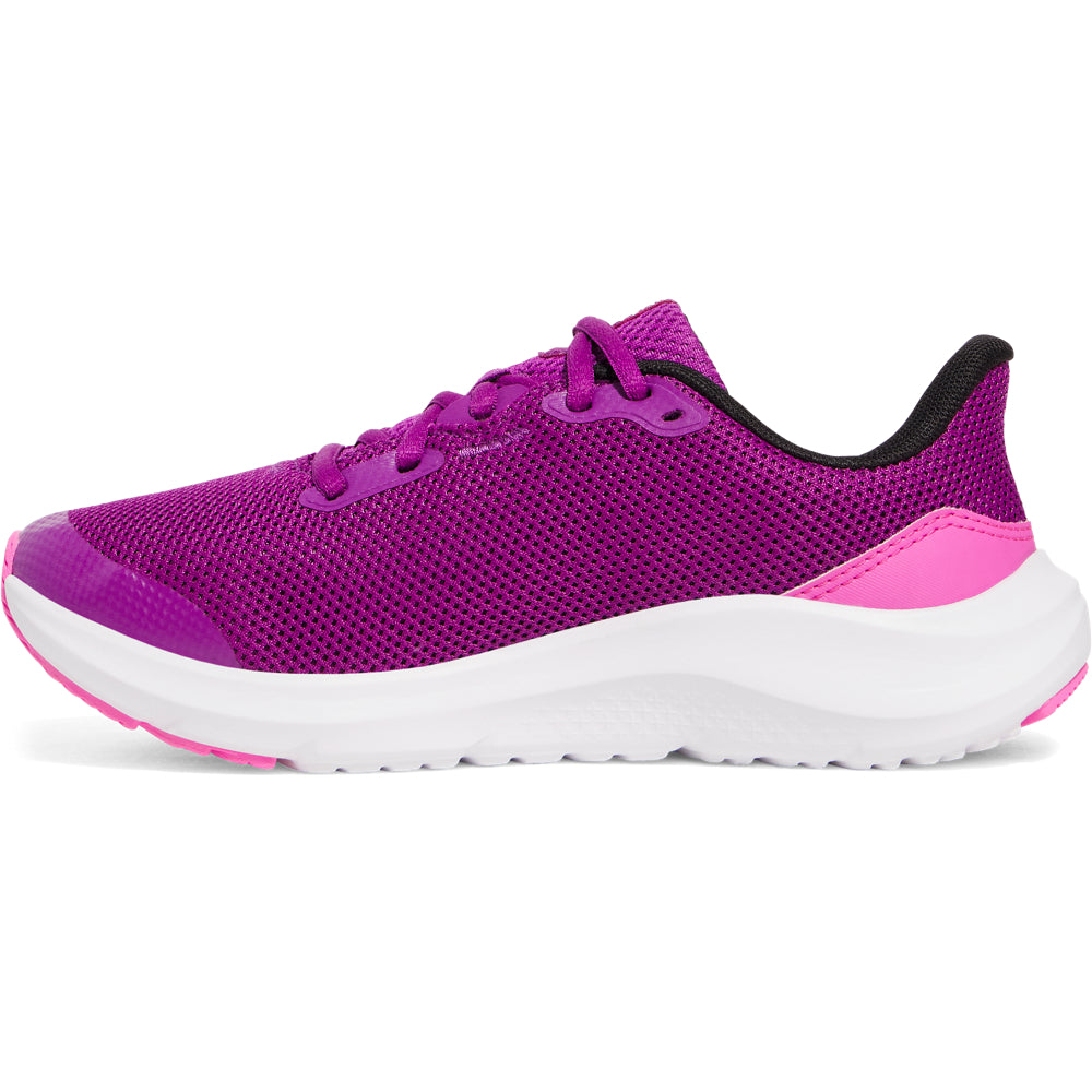 Under Armour Youth Girls' Pursuit 4 Running Shoes - Lightweight Athletic Sneakers for Kids' Sports & Daily Wear