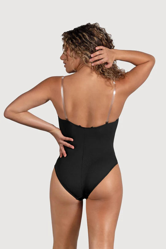 B3367 Estrella Women's Sexy Lace Bodysuit - Comfortable Stretchy Shapewear for Date Night & Special Occasions