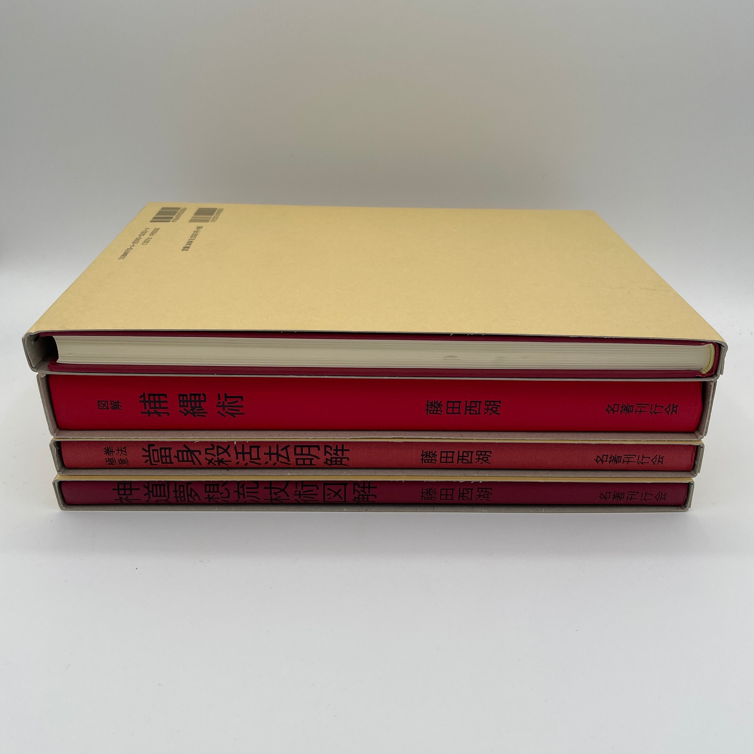 Seiko Fujita 4-Book Hardcover Collection - Complete Works Set (Used) | Perfect for Manga Collectors & Japanese Literature Enthusiasts