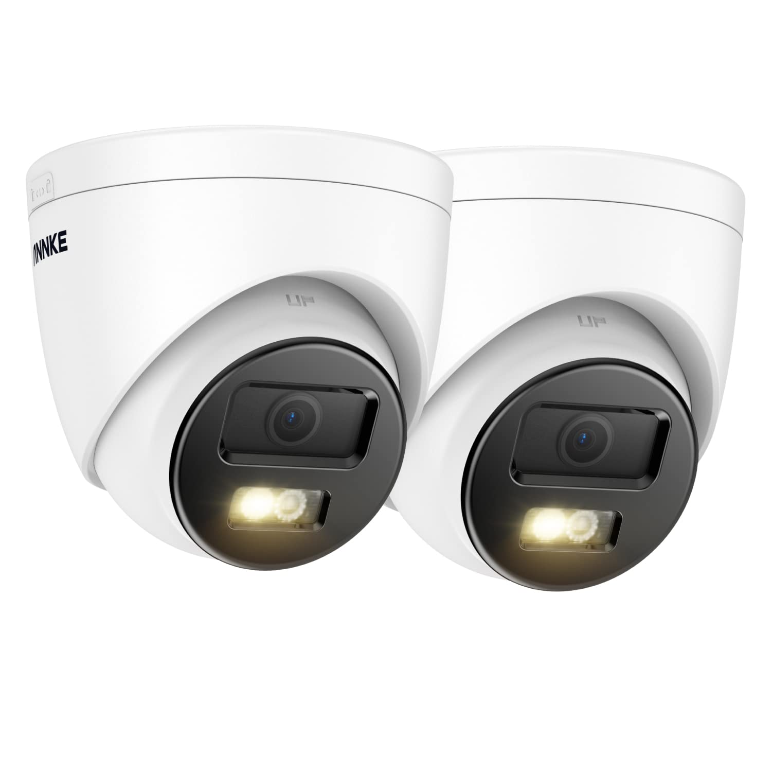 ANNKE C800 4K PoE Security Camera Outdoor with Audio - 2 Pack, H.265+, Smart Motion Detection, IP67 Weatherproof, 100ft Night Vision, Micro SD Slot - Ideal for Home Security, Business Surveillance & Outdoor Monitoring