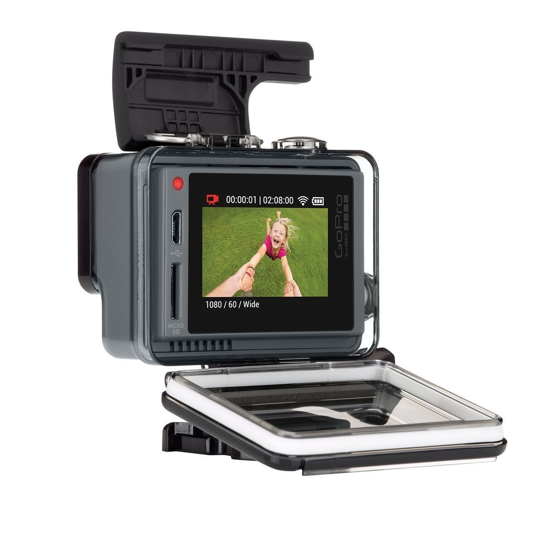 GoPro Hero+ LCD HD Action Camera - Waterproof, 1080p Video Recording for Sports, Travel & Adventure