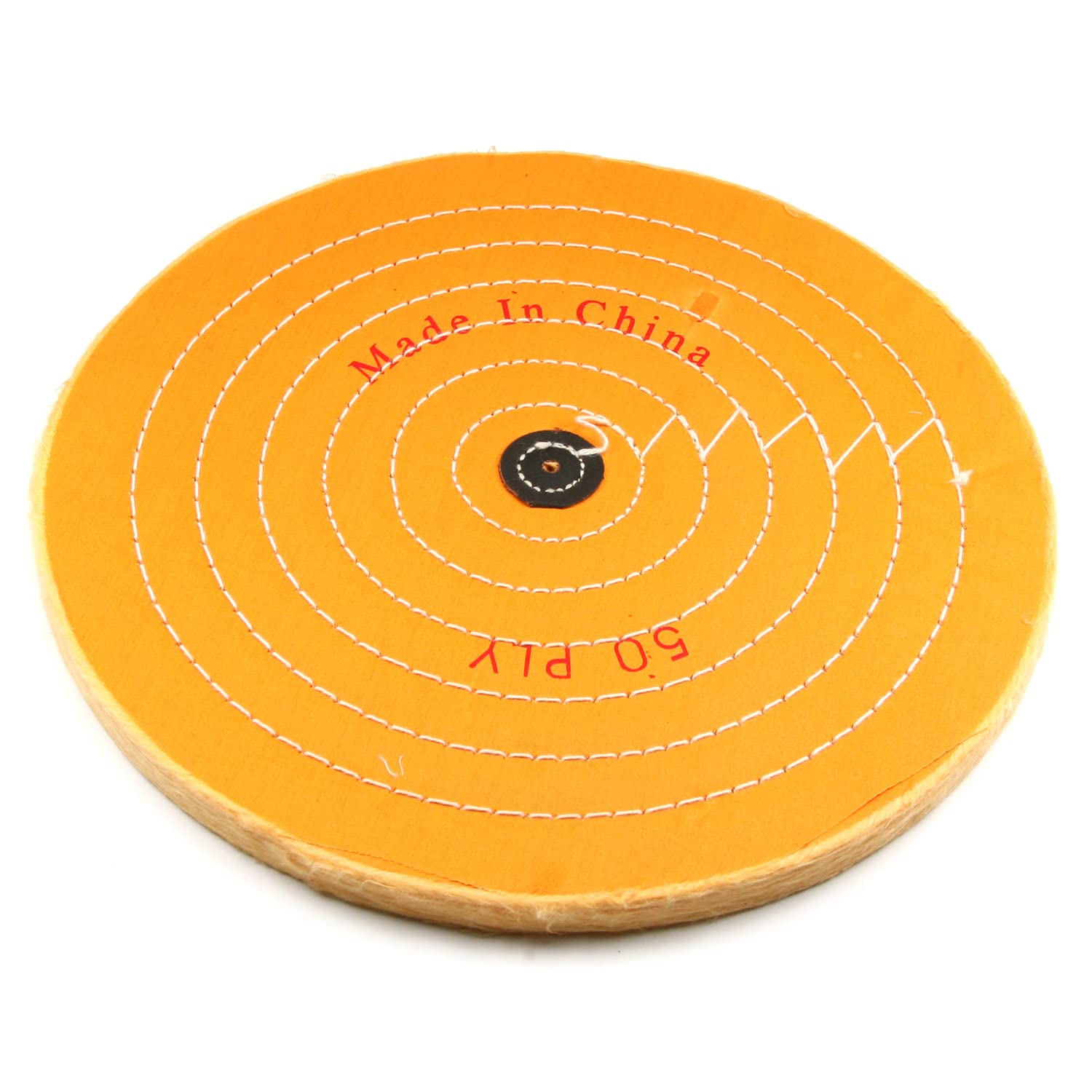 Utoolmart 12 Inch Cotton Buffing Wheel for Bench Grinder - 4mm Arbor Hole - 1 Piece - Perfect for Metal Polishing & Jewelry Making