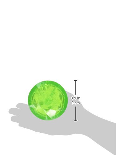 Spunky Pup Diamond Squeaker Dog Toy - Squeaky, Bouncy & Throwable Pet Toy for Small, Medium & Large Dogs | Sparkly Bling Design | 2.5