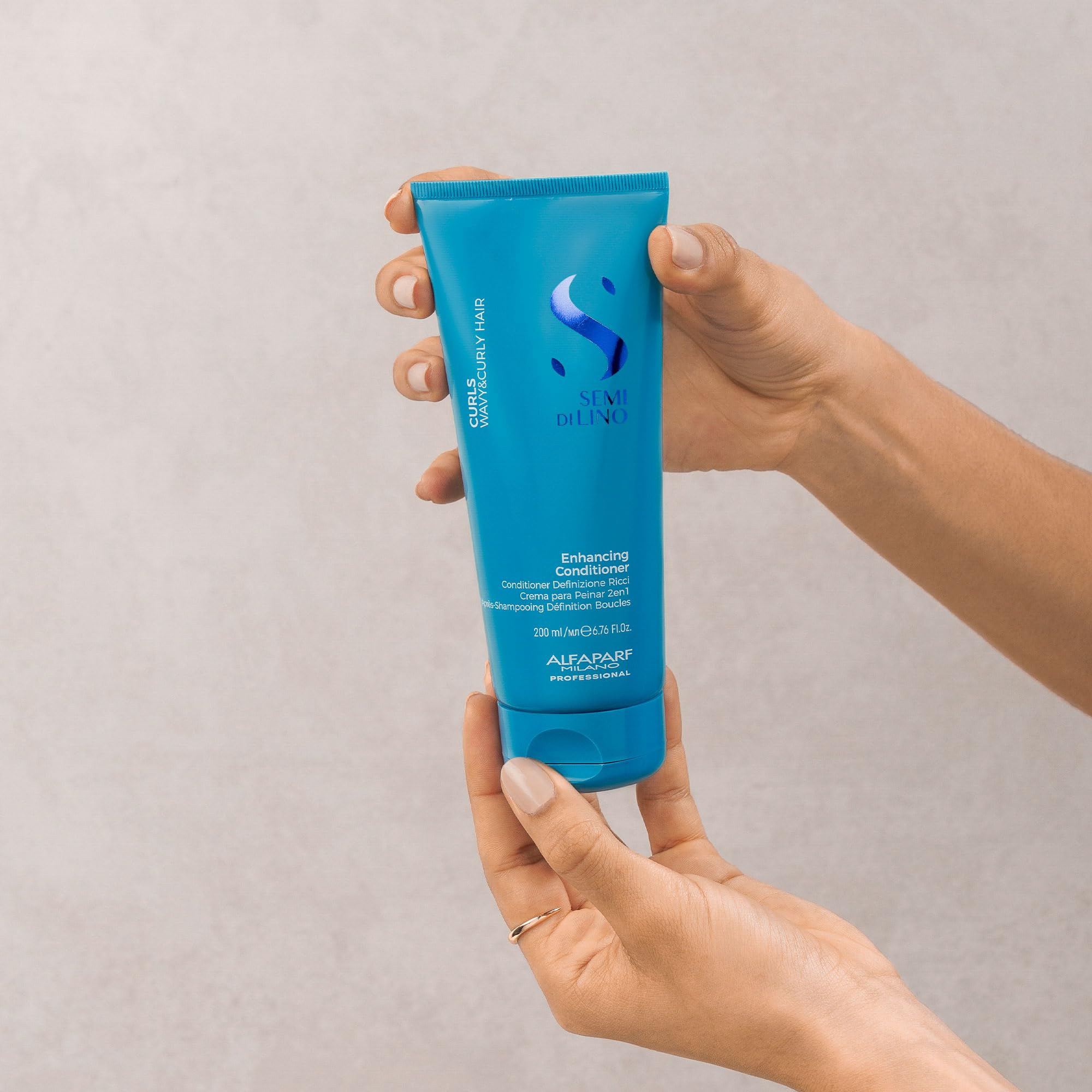 Flaxseed Oil Curls Enhancing Conditioner for Natural Hair - 200ml | Hydrating & Defining for Curly, Wavy & Coily Hair | Vegan & Cruelty-Free Hair Care